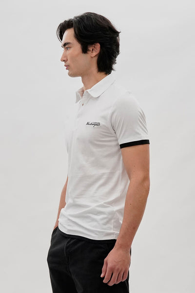 Canada Weather Gear Vintage Short Sleeve Polo Shirt - White - Mens Polo Shirts - International Clothiers