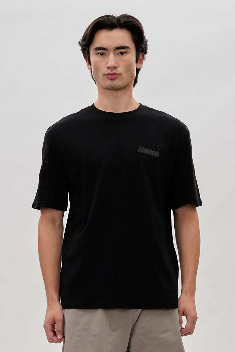 Essentials Super Triple Goose Logo Print Tee - Black - Mens Tees & Tank Tops - International Clothiers