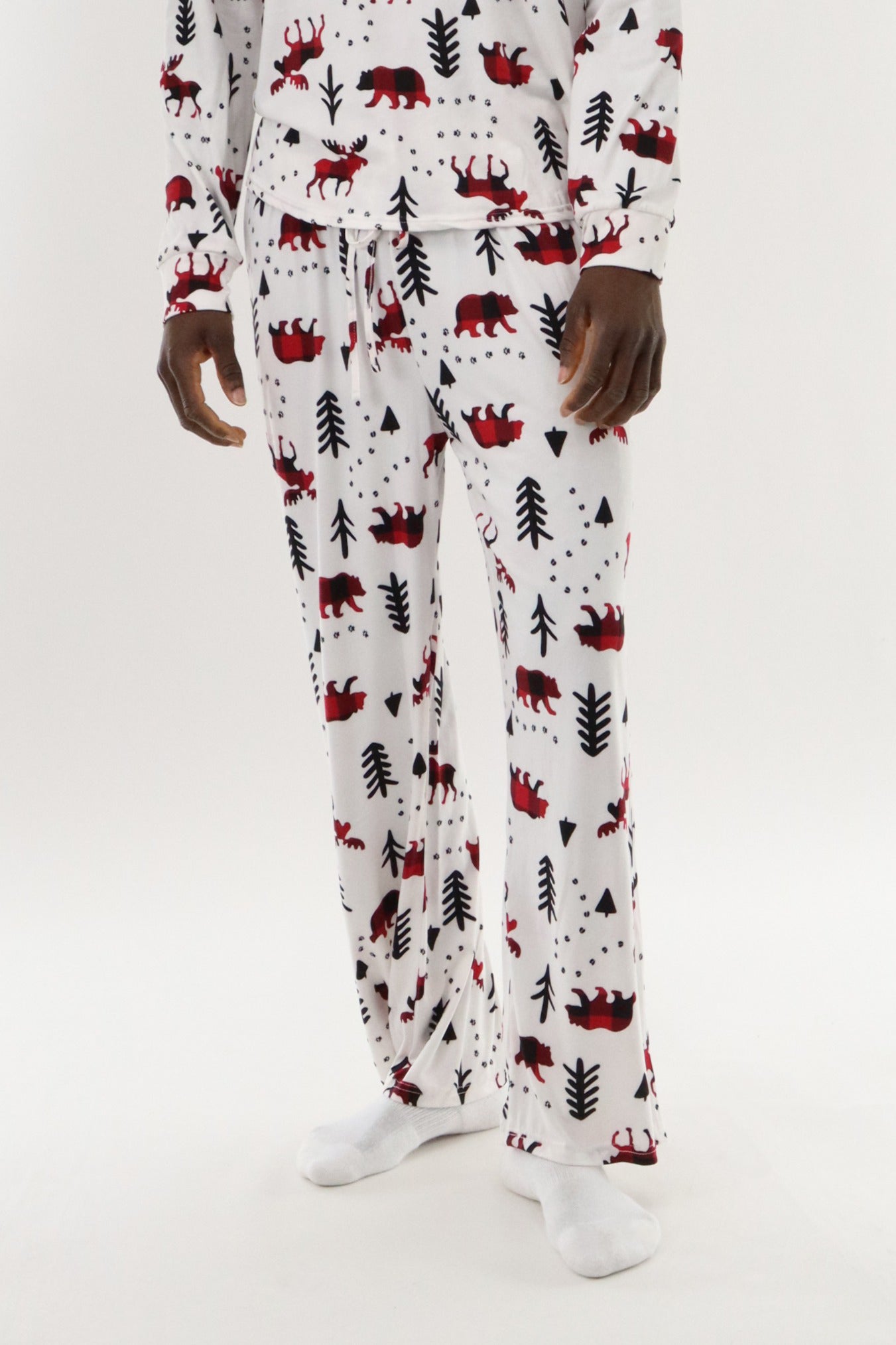 Canada Weather Gear Long Printed Holiday Pajama Pants