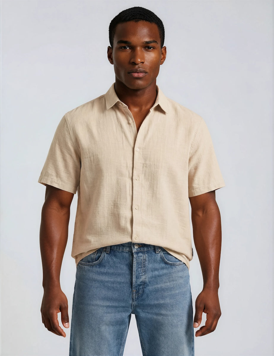 Short Sleeve Button Up Shirt
