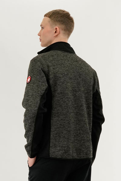 Canada Weather Gear Fleece Lightweight Jacket - Black - Mens Lightweight Jackets - International Clothiers