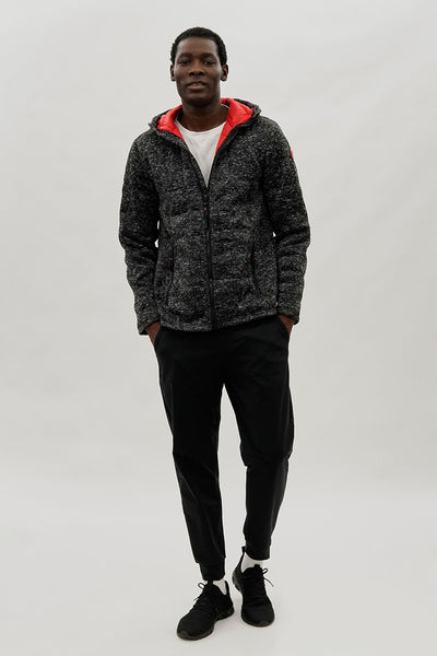 Canada Weather Gear Zip Up Hooded Lightweight Jacket - Black - Mens Lightweight Jackets - International Clothiers