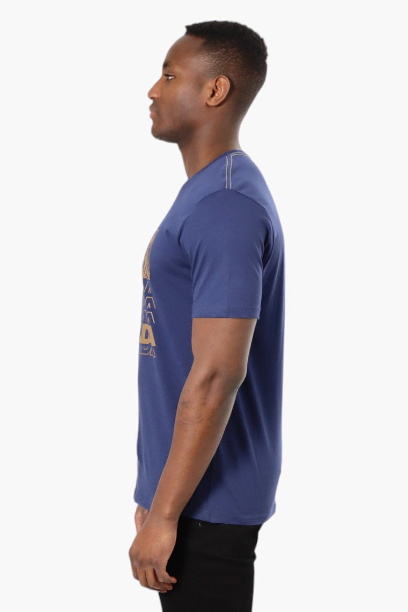 T-shirt imprimé montagne Canada Weather Gear - Bleu