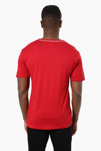 T-shirt color block Canada Weather Gear - Rouge