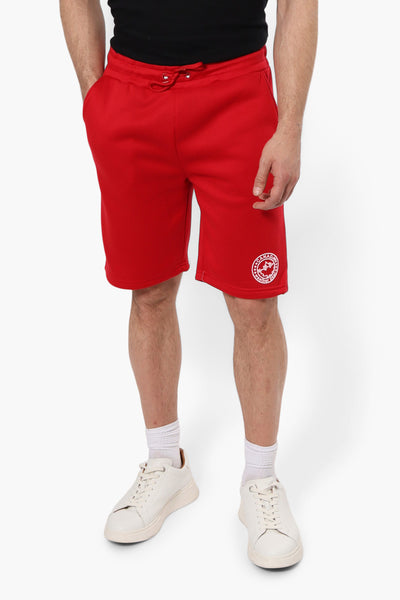 Canada Weather Gear Tie Waist Core Shorts - Red - Mens Shorts & Capris - International Clothiers