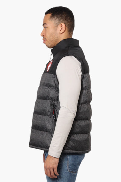 Canada Weather Gear Contrast Bubble Vest - Grey - Mens Vests - International Clothiers