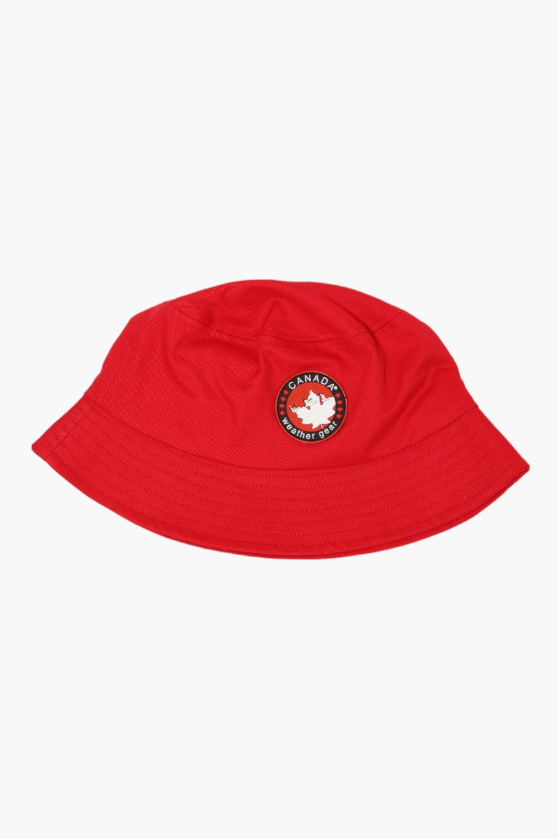 Canada Weather Gear Basic Bucket Hat - Red