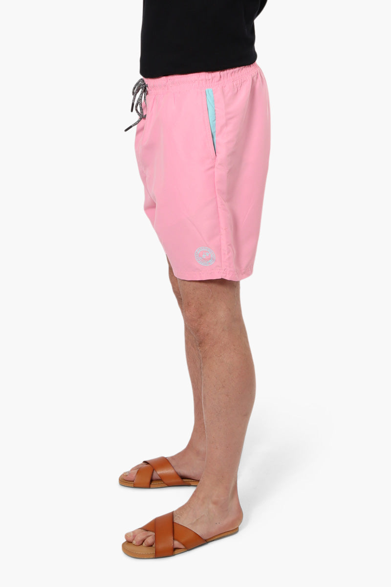 Canada Weather Gear Solid Tie Waist Shorts - Pink - Mens Shorts & Capris - International Clothiers