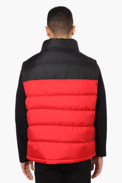 Canada Weather Gear Contrast Bubble Vest - Red - Mens Vests - International Clothiers