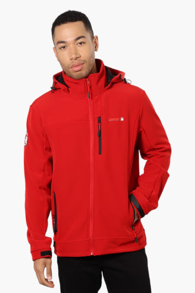 Canada Weather Gear Fleece Lined Lightweight Jacket - Red - Mens Lightweight Jackets - International Clothiers
