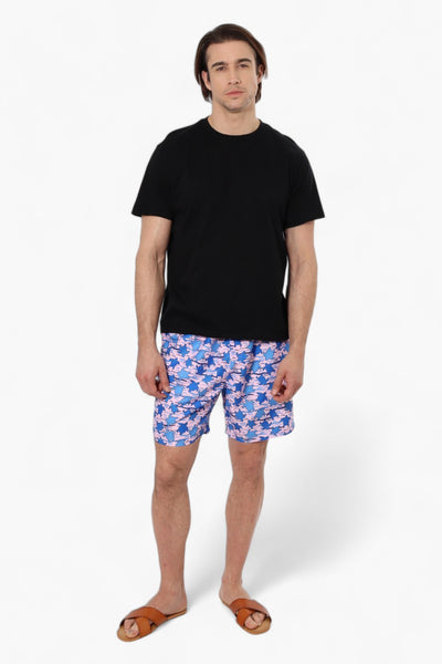 Canada Weather Gear Trutle Pattern Shorts - Pink - Mens Shorts & Capris - International Clothiers