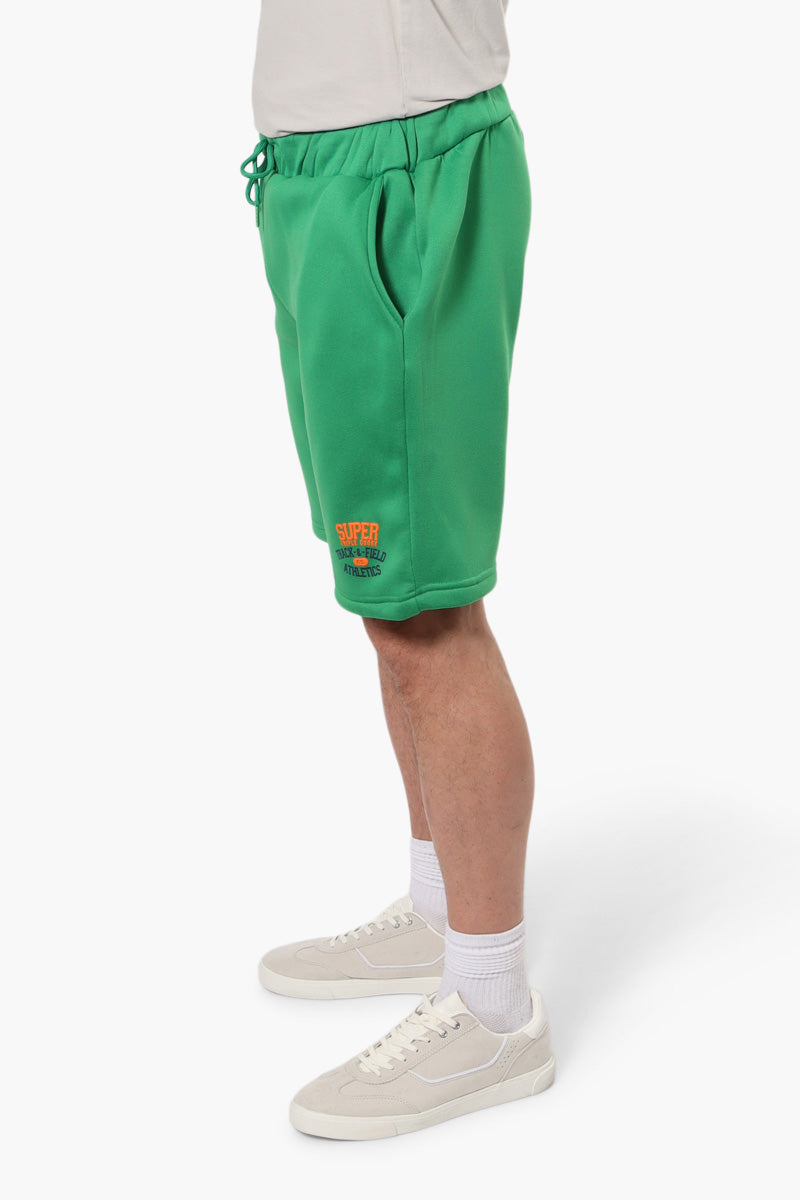 Super Triple Goose Tie Waist Core Shorts - Green - Mens Shorts & Capris - International Clothiers