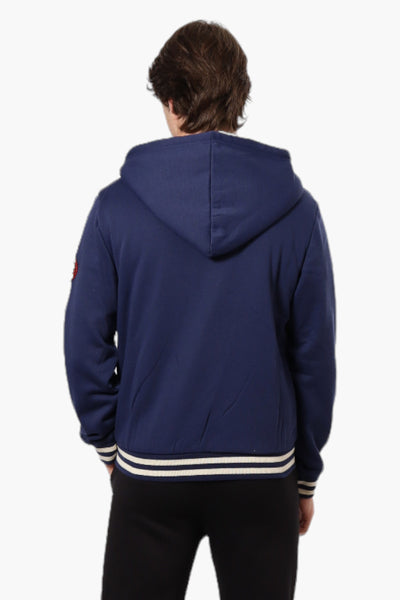 Canada Weather Gear Color Block Sherpa Lined Lightweight Jacket - Navy - Mens Lightweight Jackets - International Clothiers