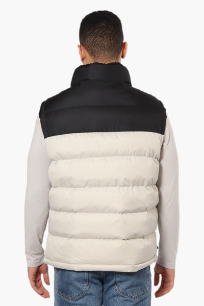 Canada Weather Gear Contrast Bubble Vest - White - Mens Vests - International Clothiers