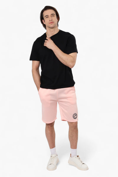 Canada Weather Gear Tie Waist Core Shorts - Pink - Mens Shorts & Capris - International Clothiers