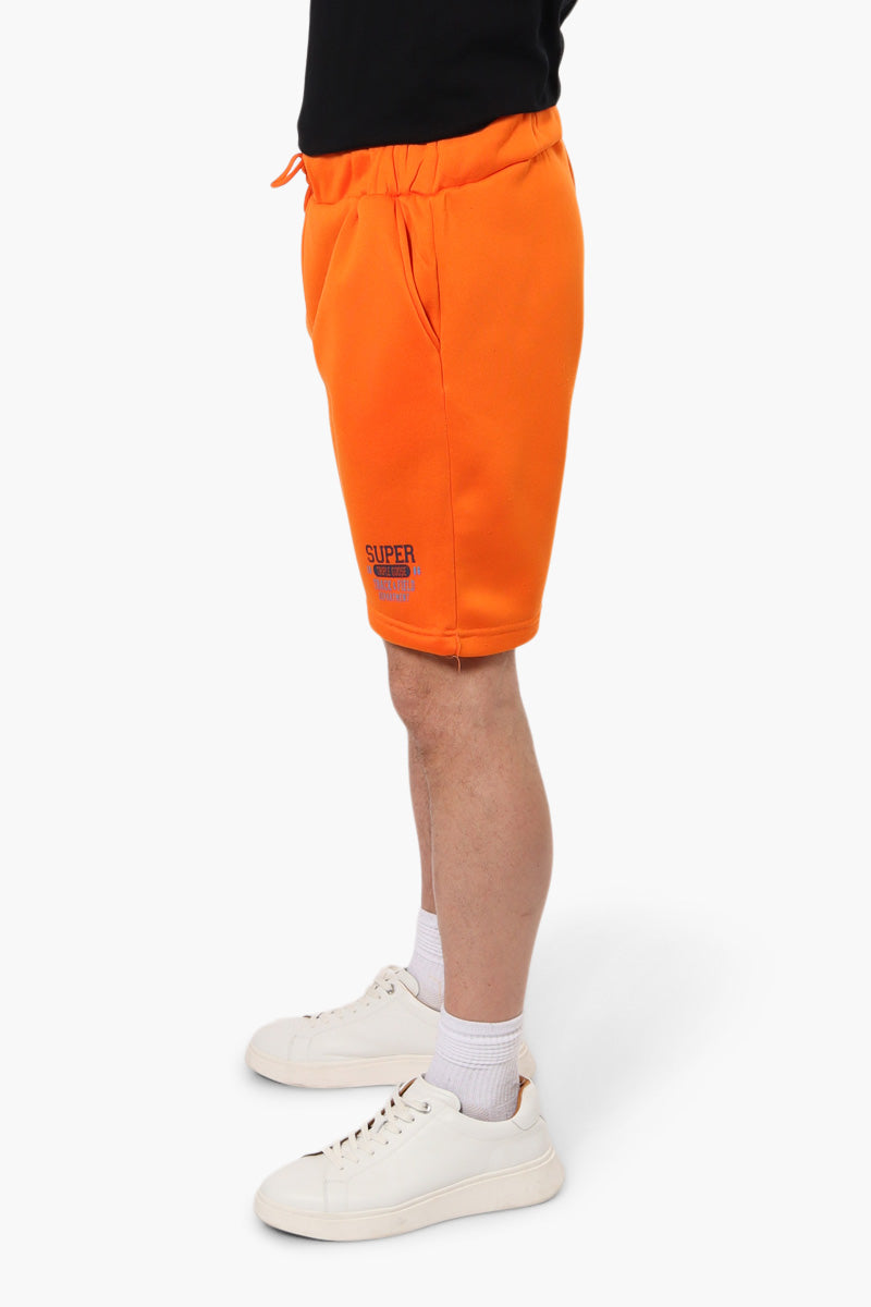 Super Triple Goose Tie Waist Core Shorts - Orange - Mens Shorts & Capris - International Clothiers