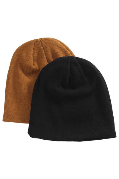 Canada Weather Gear 2 Pack Beanie Hat - Camel - Mens Hats - International Clothiers