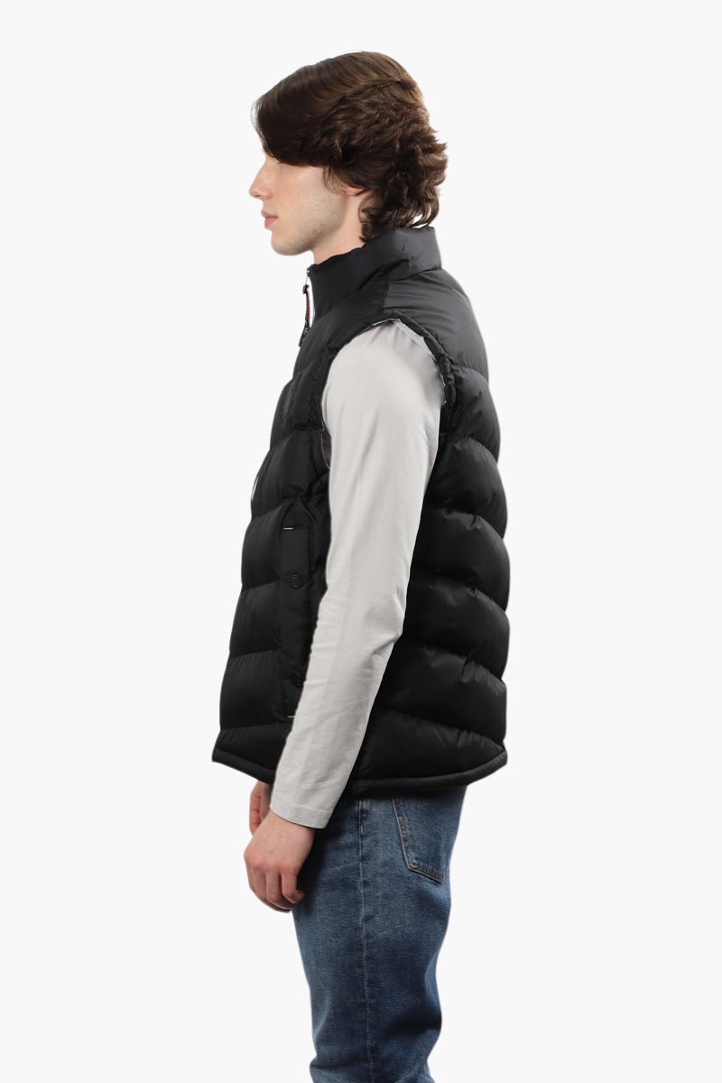 Canada Weather Gear Contrast Zipper Vest - Black - Mens Vests - International Clothiers