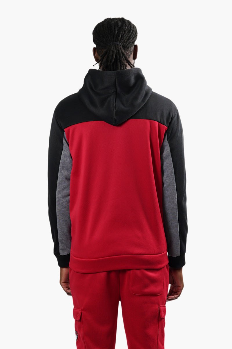 Canada Weather Gear Front Zip Hoodie - Red - Mens Hoodies & Sweatshirts - International Clothiers