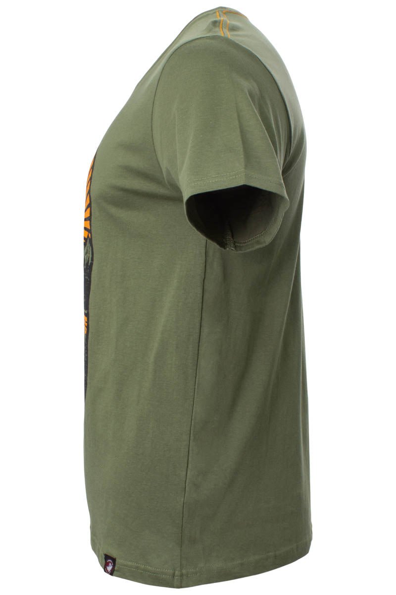 Canada Weather Gear Printed Short Sleeve Tee - Olive - Mens Tees & Tank Tops - International Clothiers