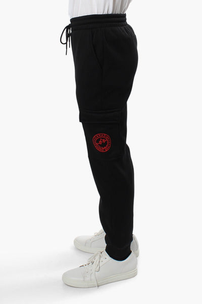 Canada Weather Gear Solid Cargo Joggers - Black - Mens Joggers & Sweatpants - International Clothiers