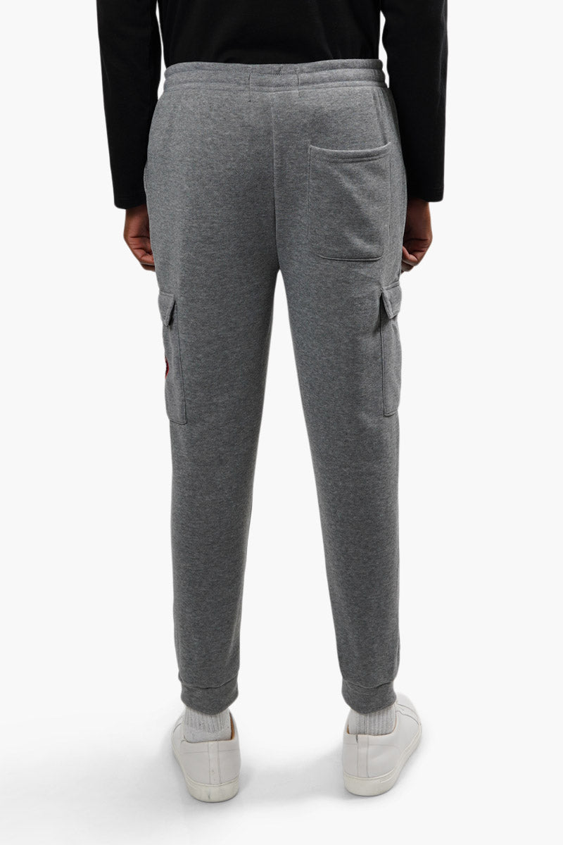 Canada Weather Gear Solid Cargo Joggers - Grey - Mens Joggers & Sweatpants - International Clothiers