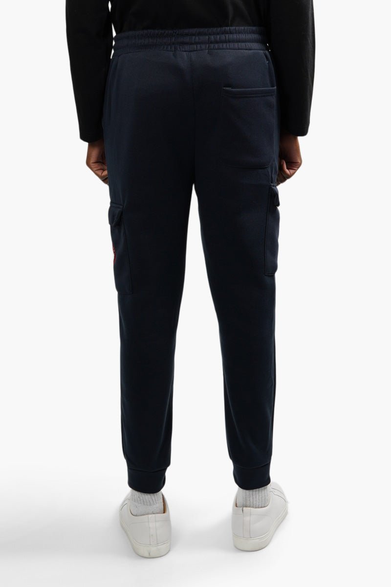 Canada Weather Gear Solid Cargo Joggers - Navy - Mens Joggers & Sweatpants - International Clothiers