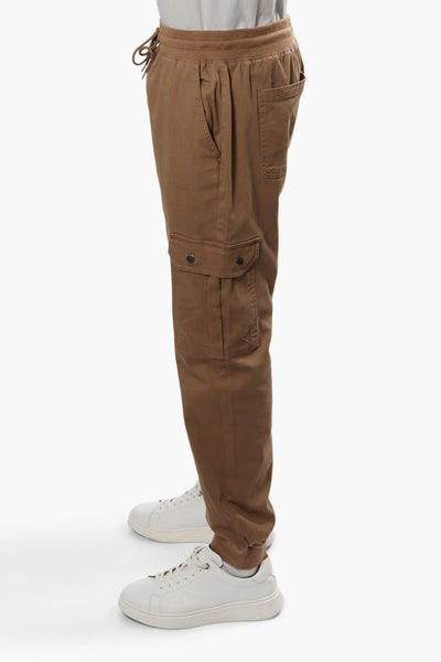 Canada Weather Gear Tie Waist Cargo Pants - Beige - Mens Pants - International Clothiers