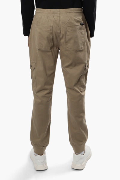 Canada Weather Gear Tie Waist Cargo Pants - Beige - Mens Pants - International Clothiers