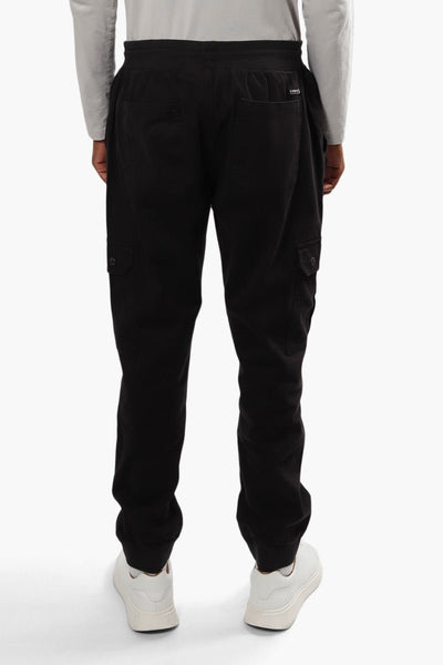 Canada Weather Gear Tie Waist Cargo Pants - Black - Mens Pants - International Clothiers