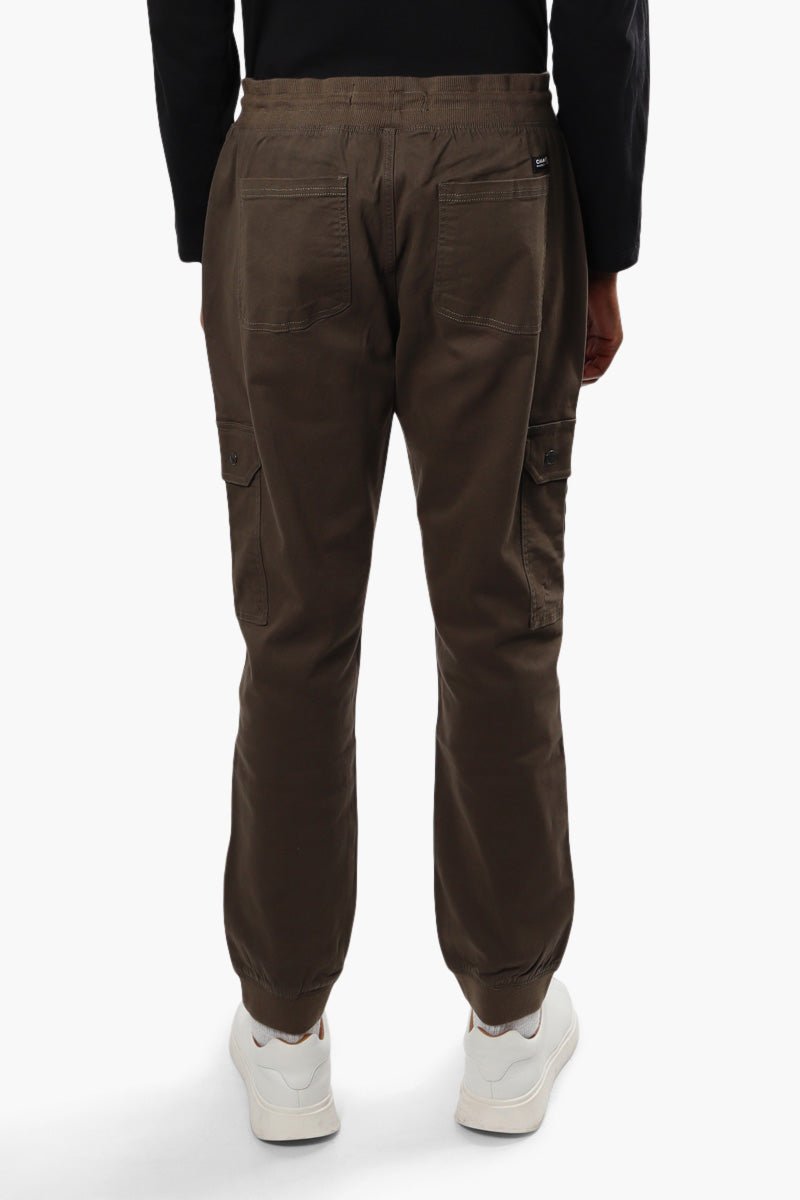 Canada Weather Gear Tie Waist Cargo Pants - Olive - Mens Pants - International Clothiers