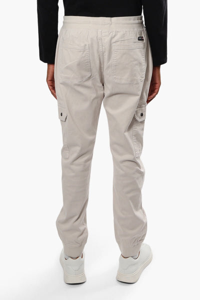 Canada Weather Gear Tie Waist Cargo Pants - Stone - Mens Pants - International Clothiers