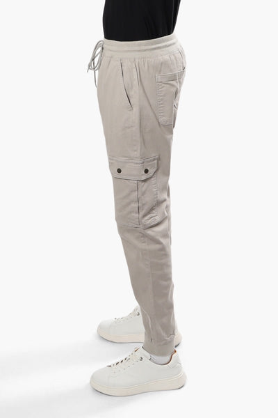 Canada Weather Gear Tie Waist Cargo Pants - Stone - Mens Pants - International Clothiers