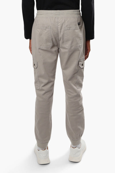 Canada Weather Gear Tie Waist Cargo Pants - Stone - Mens Pants - International Clothiers