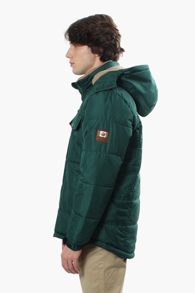 Canada Work Gear Flap Pocket Bomber Jacket - Green - Mens Bomber Jackets - International Clothiers