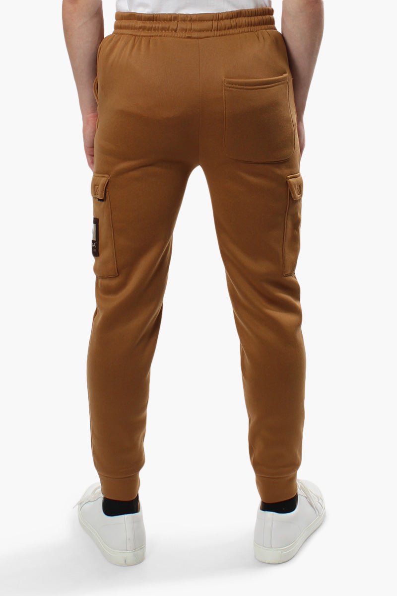 Canada Work Gear Solid Cargo Joggers - Brown - Mens Joggers & Sweatpants - International Clothiers