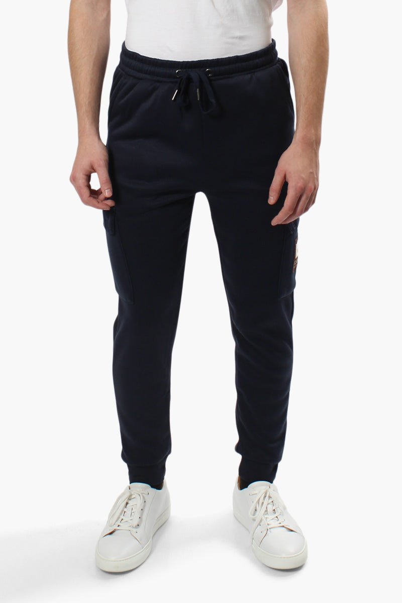 Canada Work Gear Solid Cargo Joggers - Navy - Mens Joggers & Sweatpants - International Clothiers