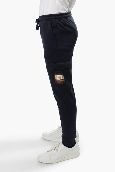 Canada Work Gear Solid Cargo Joggers - Navy - Mens Joggers & Sweatpants - International Clothiers