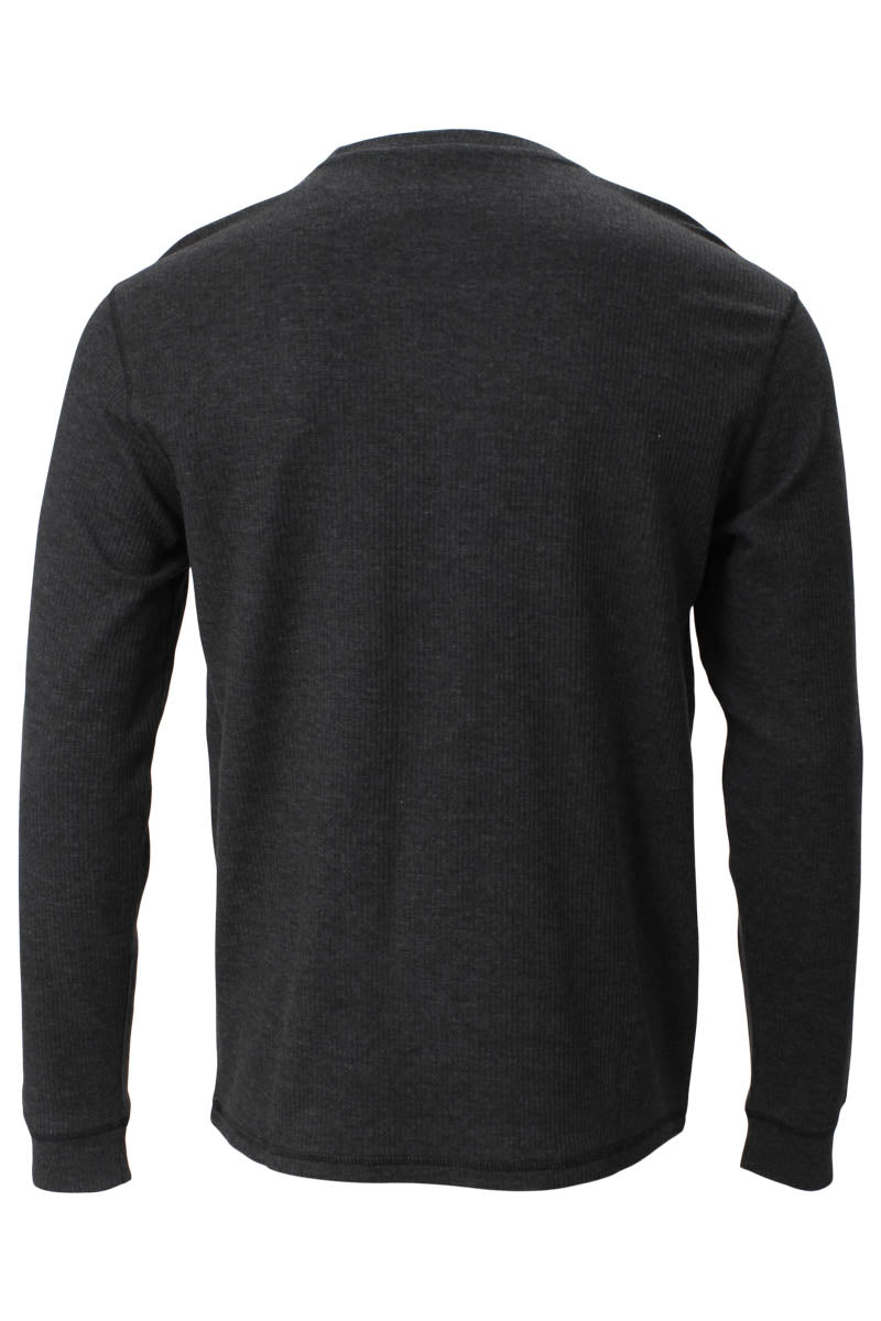 Fahrenheit Active Gear Crewneck Long Sleeve Top - Black - Mens Long Sleeve Tops - International Clothiers