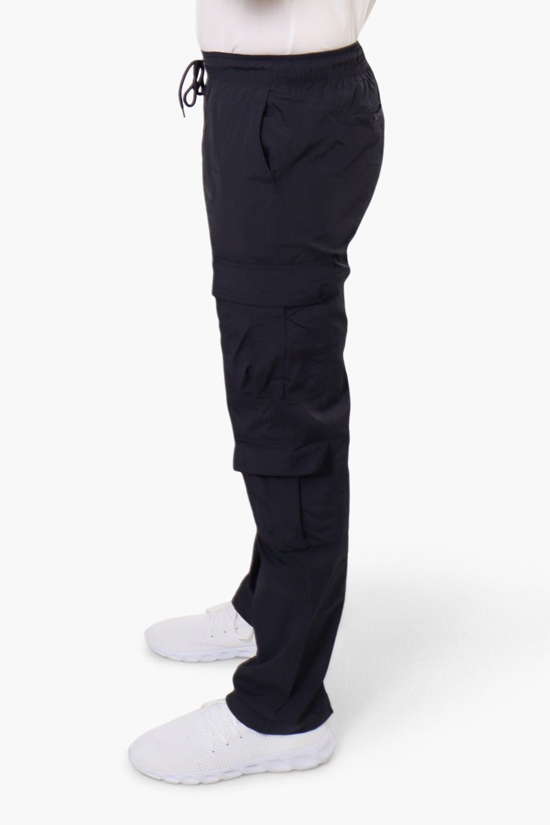 Fahrenheit Tie Waist Cargo Parachute Pants - Navy - Mens Pants - International Clothiers