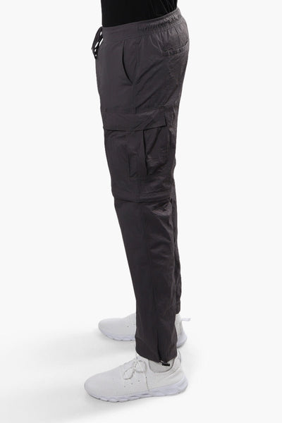 Fahrenheit Zip Off Cargo Parachute Pants - Grey - Mens Pants - International Clothiers