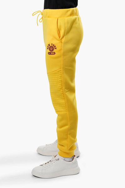 Super Triple Goose New York Joggers - Yellow - Mens Joggers & Sweatpants - International Clothiers