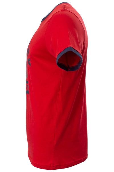 Super Triple Goose New York Printed Tee - Red - Mens Tees & Tank Tops - International Clothiers