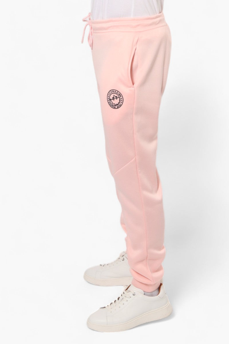 Canada Weather Gear Solid Tie Waist Joggers - Pink - Mens Joggers & Sweatpants - International Clothiers