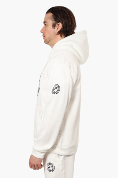 Canada Weather Gear Solid Centre Logo Hoodie - White - Mens Hoodies & Sweatshirts - International Clothiers