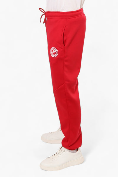 Canada Weather Gear Solid Tie Waist Joggers - Red - Mens Joggers & Sweatpants - International Clothiers